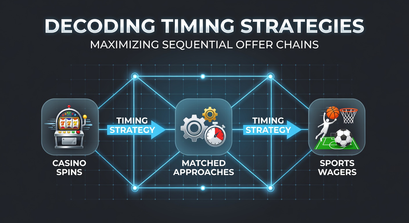 Visual breakdown of timing strategies linking casino spins to sports wagers in matched approaches