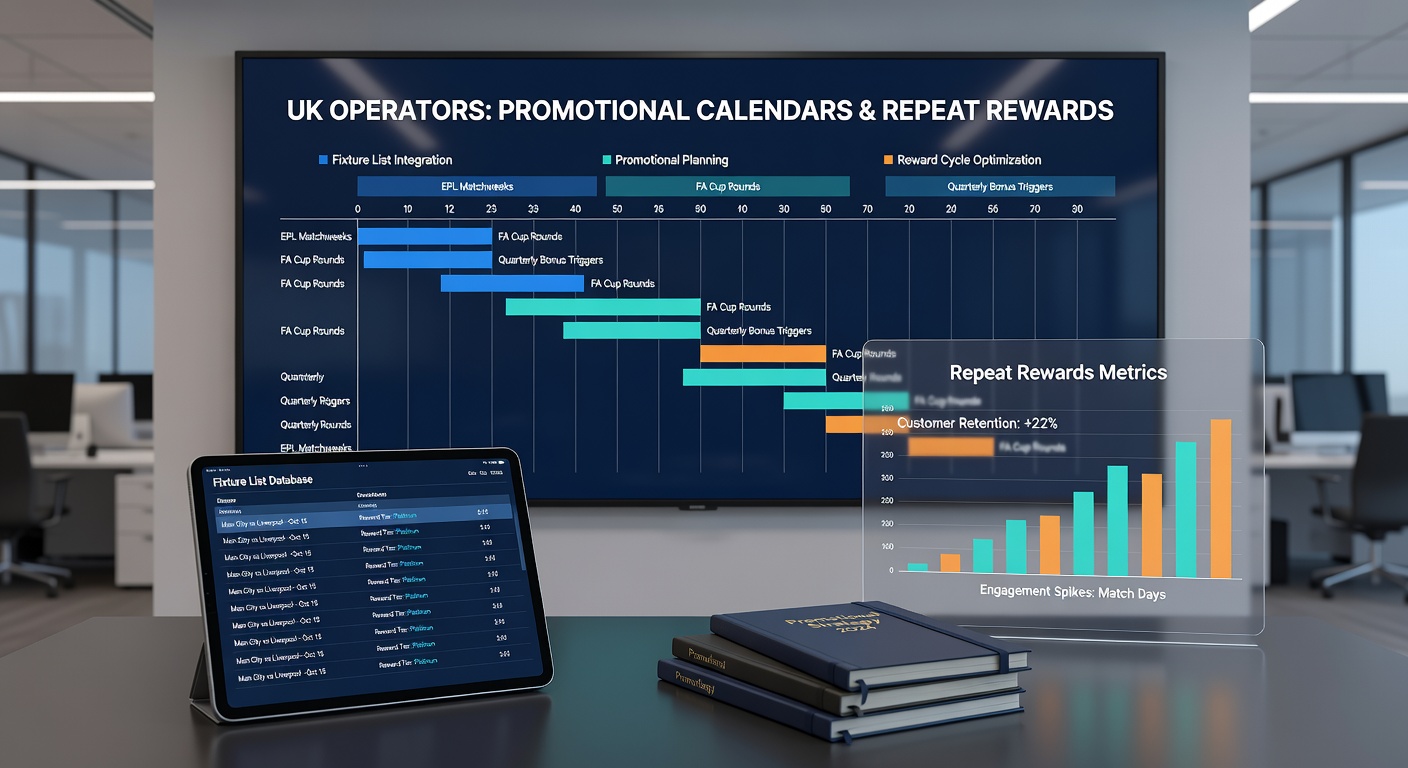 UK operators align fixture schedules with layered repeat reward structures across major sports seasons