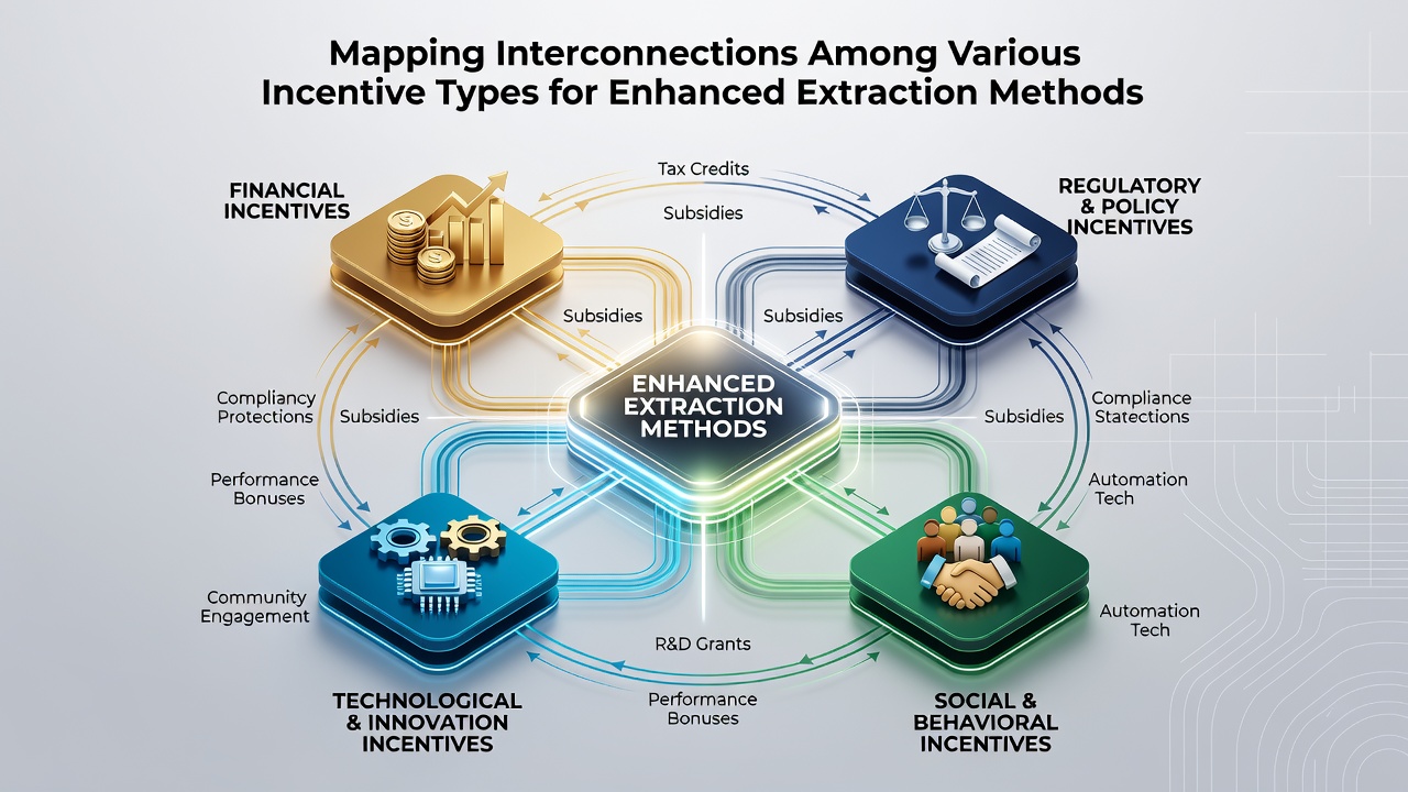 Flowchart illustrating layered incentive connections and retrieval pathways