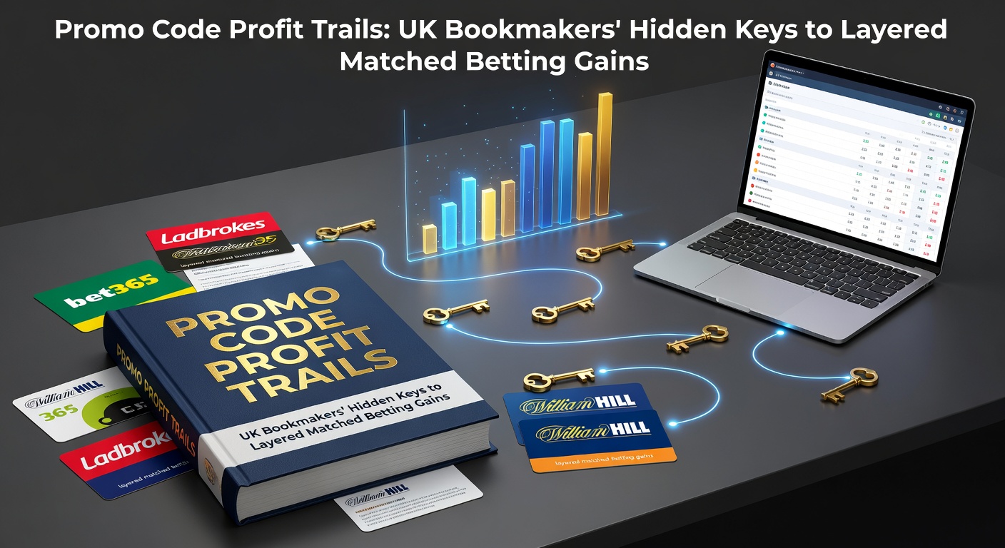 Digital trail map highlighting promo code sequences in matched betting interfaces from UK bookmakers