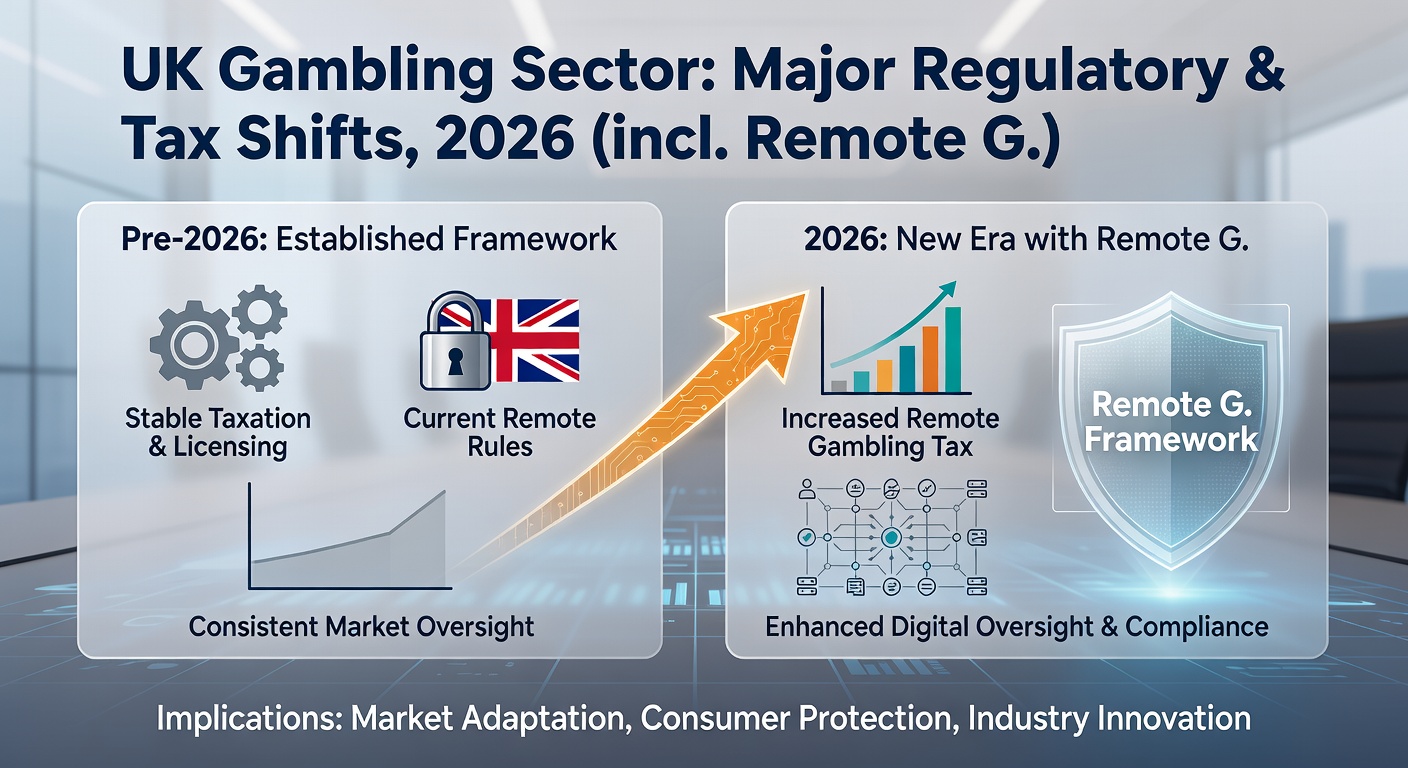 Chart illustrating market contraction and black market growth in UK online gambling amid 2026 reforms