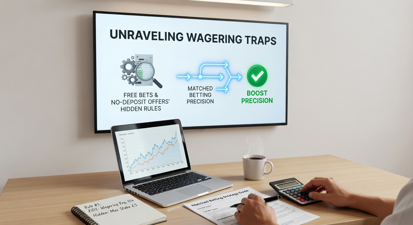 Close-up of a calculator overlay on casino slot reels with wagering requirement icons highlighting contribution percentages